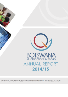 BQA Annual Report 2014-2015
